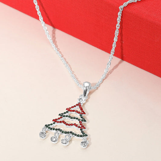 Holiday Hush - Multi Silver Necklace