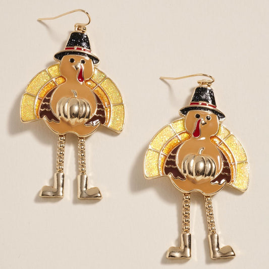 Feast Mode -Gold Earrings