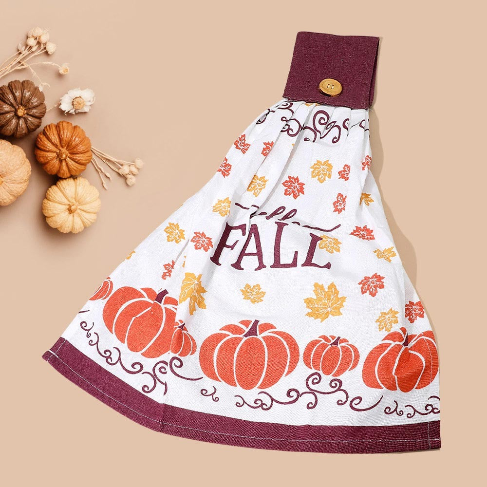 Hello Fall - Kitchen Hanging Towel