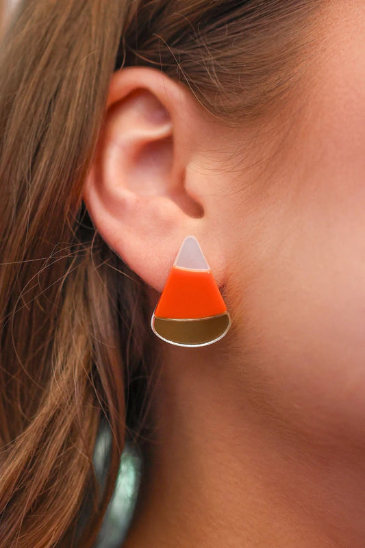 Candy Charm - Orange Earrings