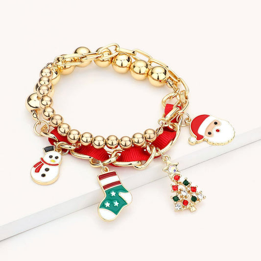 Merry Motion - Red Bracelet Set