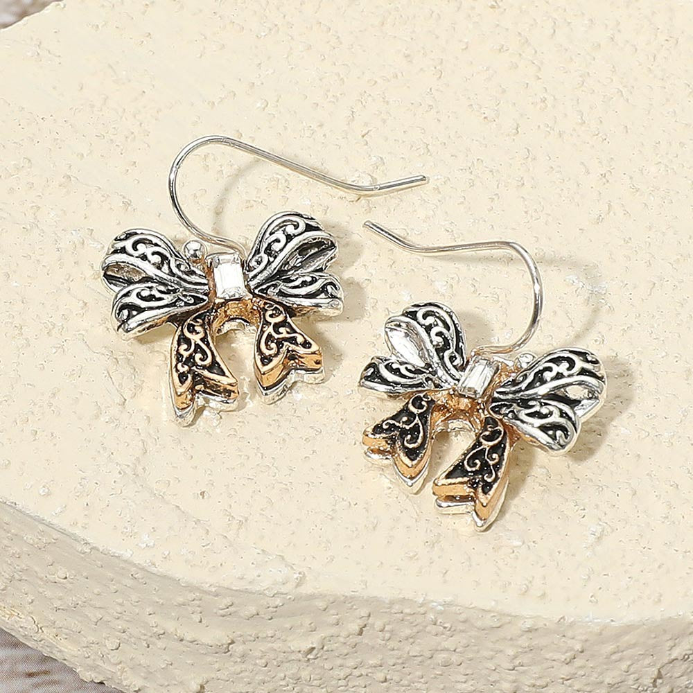Darling Drama - Two-Tone Earrings