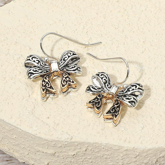 Darling Drama - Two-Tone Earrings