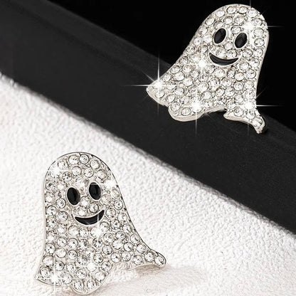 Boo-tiful Mischief - Silver Earrings