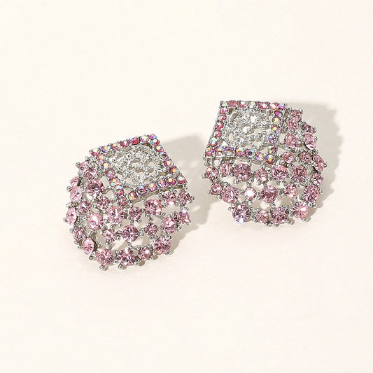 Disco Deco - Pink Earrings