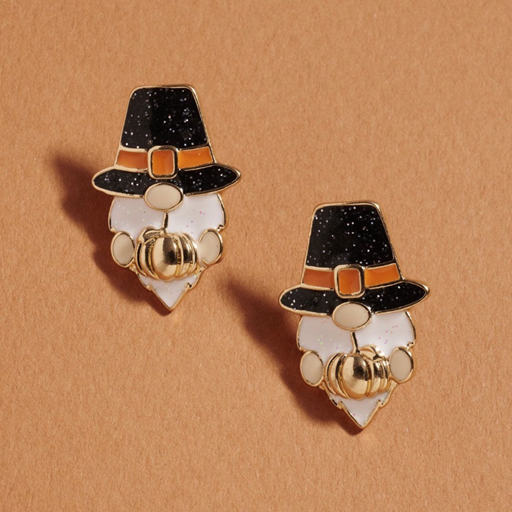 Gobble Squad - Gold Earrings - Alie's Boutique