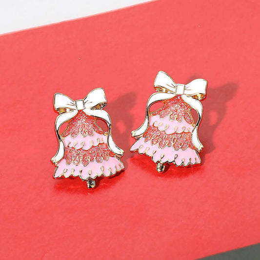 Tied With Joy - Pink Earrings