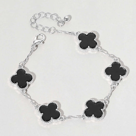 Lucky Me - Black Charm Bracelet