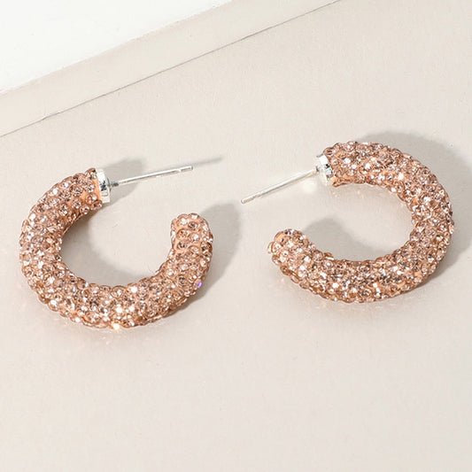 Light Within - Topaz Hoop Earrings - Alie's Boutique