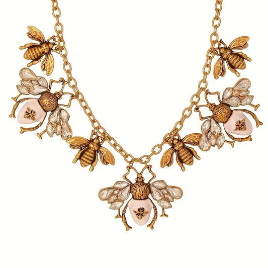 Honeycomb Reality – 18k Gold Plated Necklace