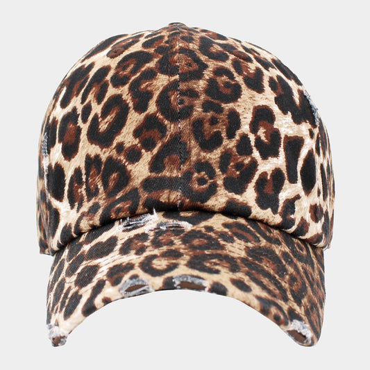 Wild Streak - Leopard Baseball Cap Hat
