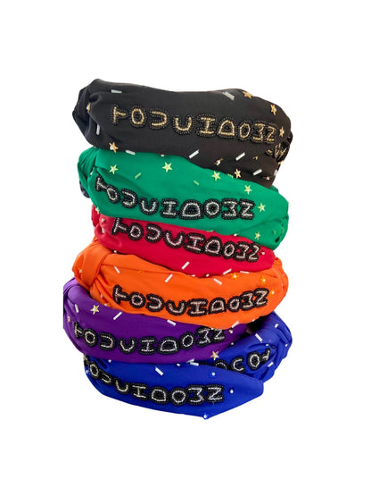 Touchdown Twist - Orange Touchdown Headband