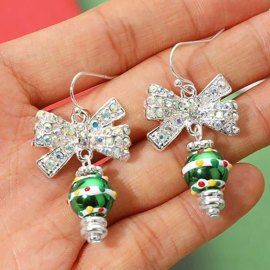 Frostlight - Green Earrings