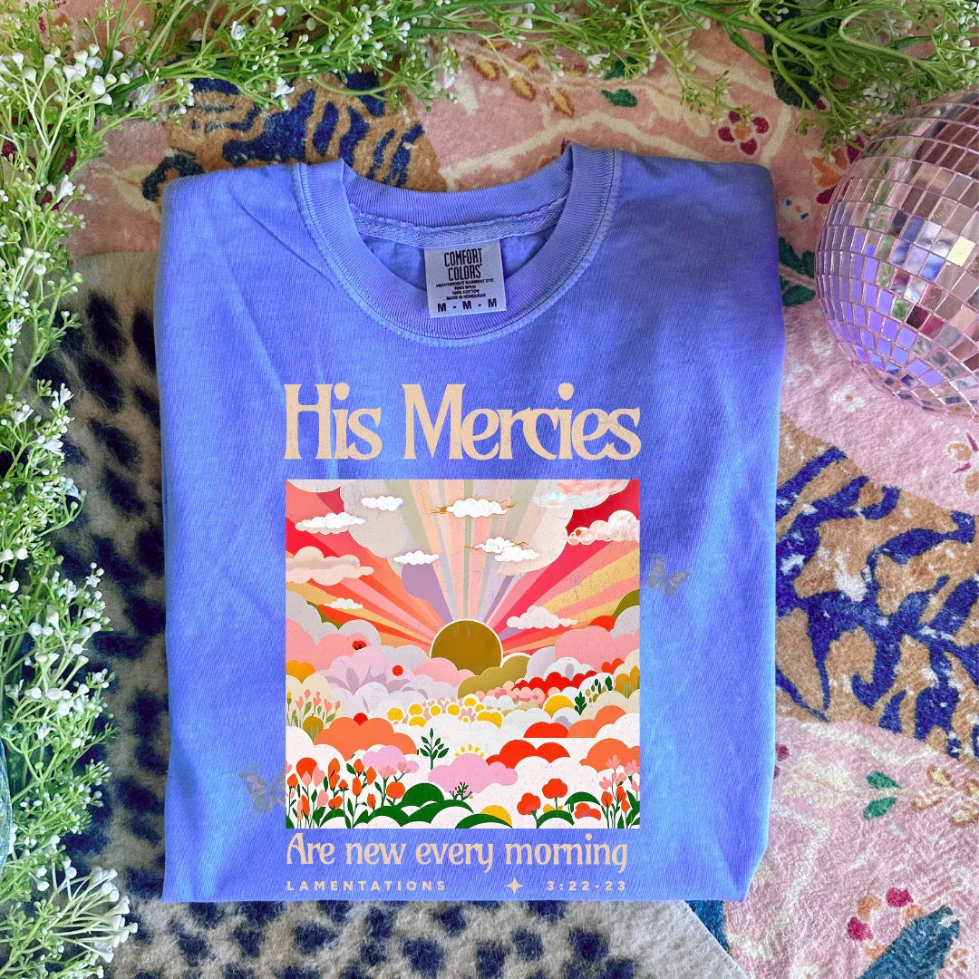 His Mercies Graphic Tee - Alie's Boutique
