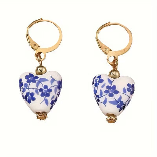 Heart Collector - Blue Earrings