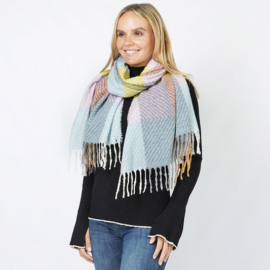 Stolen Moments - Light Blue Scarf