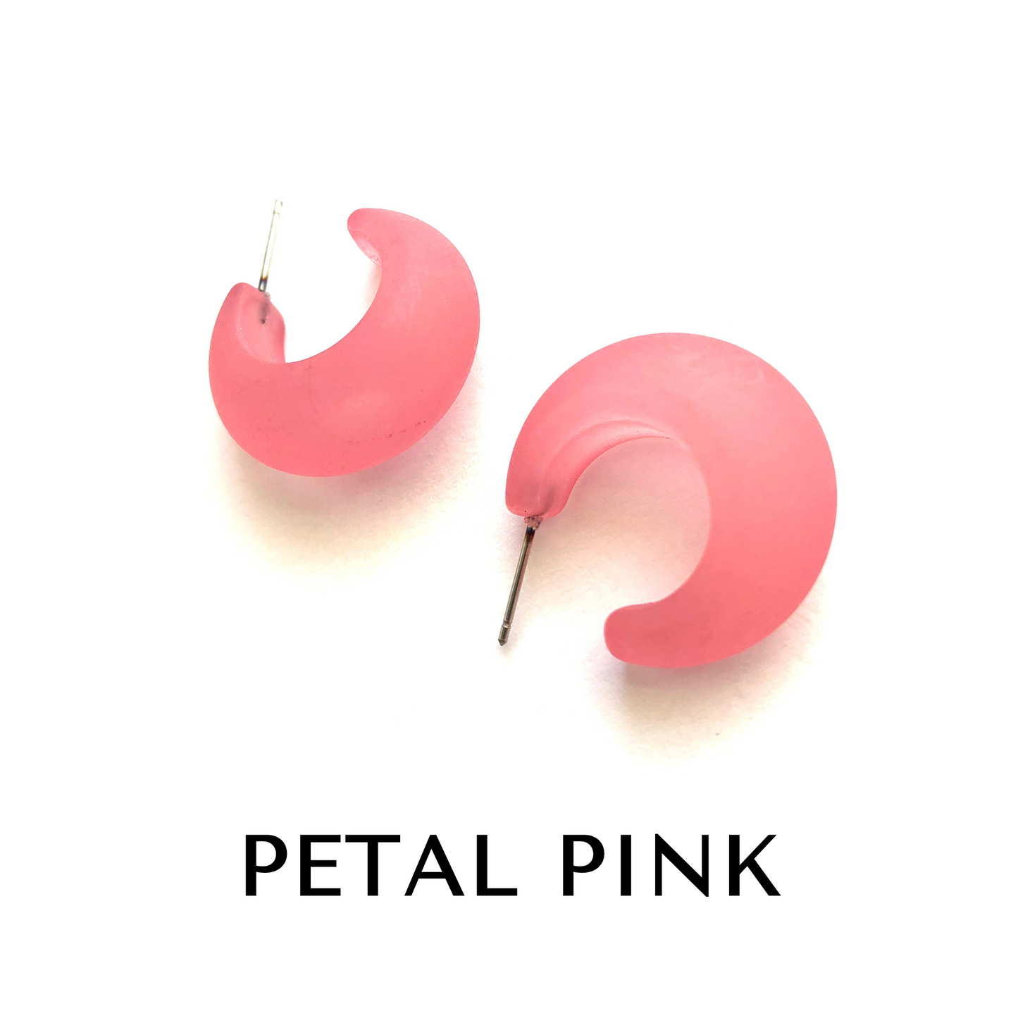 Chunky Snail Shell Hoop Earrings -  Leetie Lovendale