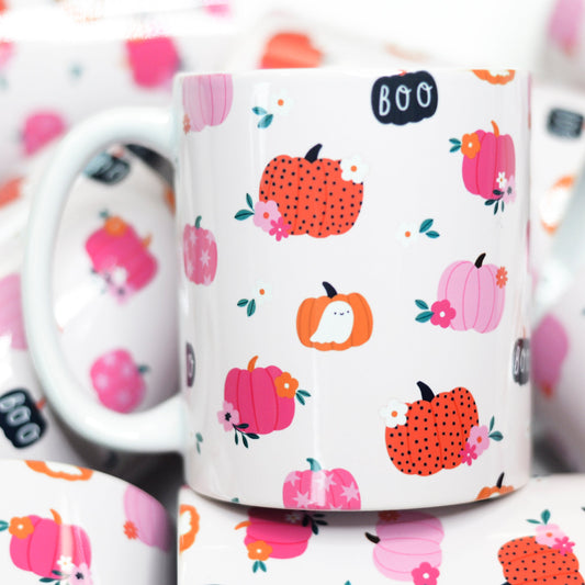 Fall Pumpkin Ceramic 11oz Mug