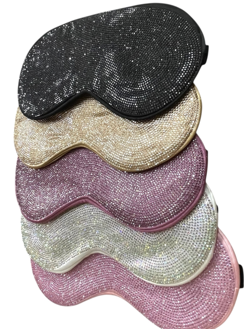 Dream Gleam Rhinestone Mask - Multiple Colors