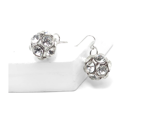 Ethereal Shine - Silver Earrings