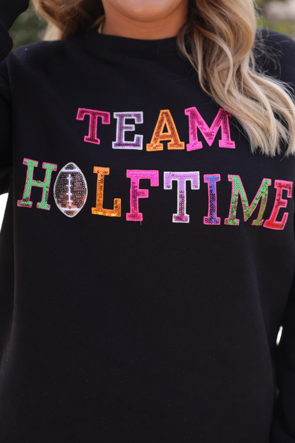 PREORDER- Team Halftime Patch Sweatshirt - Shop Alies Bouutique