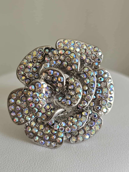 Glamour Bloom - Silver Ring