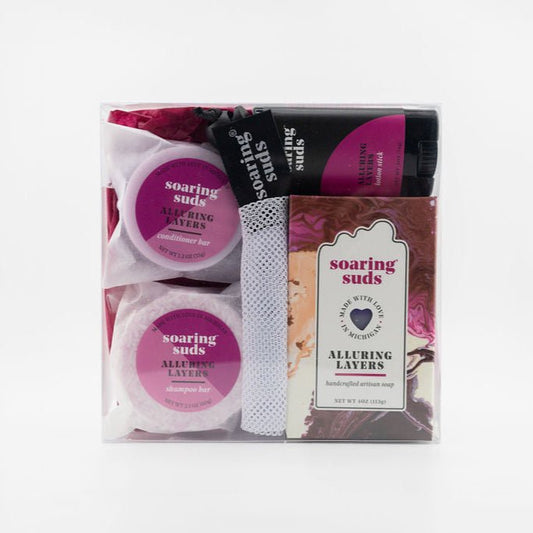 Bath & Body Box 5 Piece Set - Soaring Suds - Soaring Suds Soap Co., LLC - Shop Alies Boutique