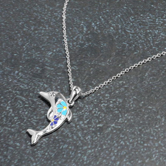 Bloom & Wave - Silver Necklace - Sale-Shop Alies Boutique