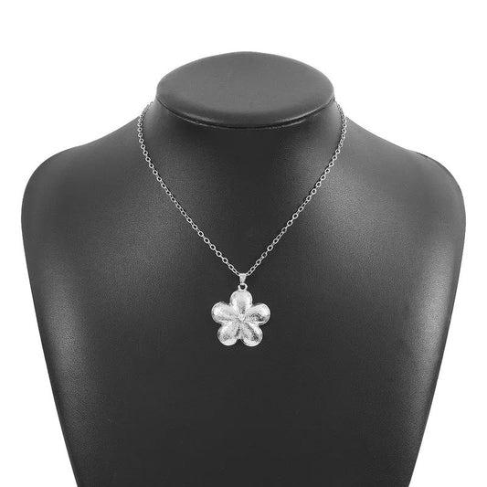 Blooming Beautiful - Silver Necklace - Sale-Shop Alies Boutique