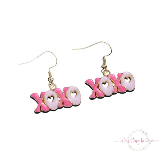 Hugs & Kisses Earrings - Alies Bling Bar