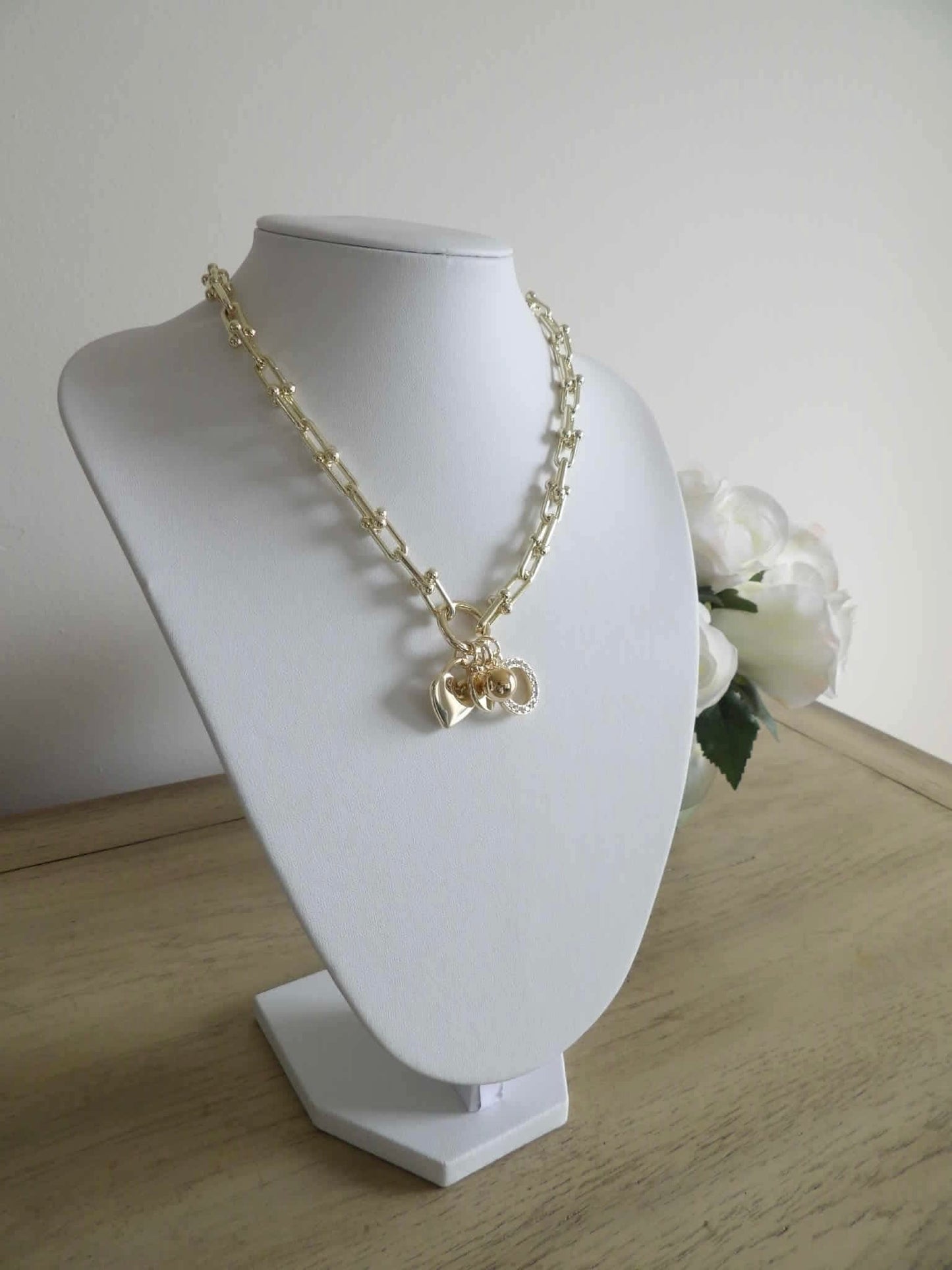 Charm Ties Club - Gold Necklace - Shop Alies Boutique - Shop Alies Boutique