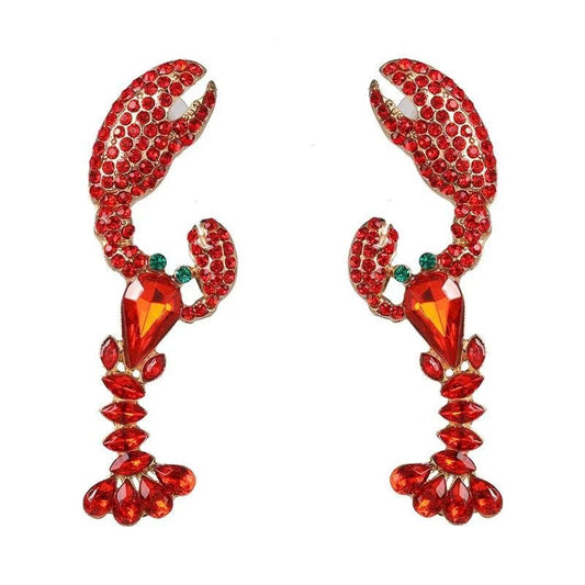 Claws & Couture - Red Earrings - Sale-Shop Alies Boutique