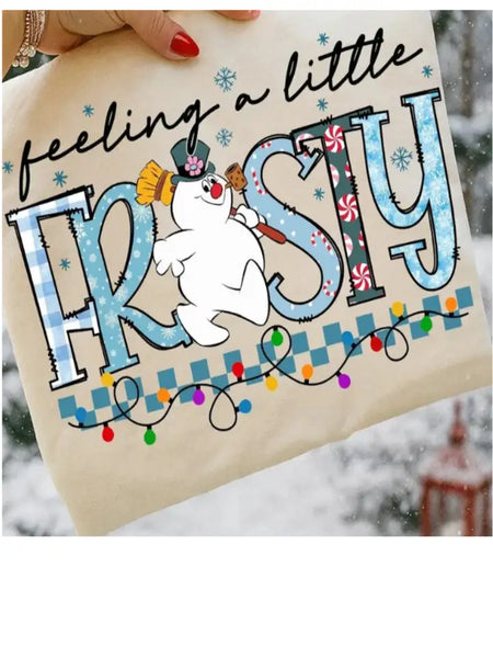 Feeling Frosty Christmas Sweatshirt
