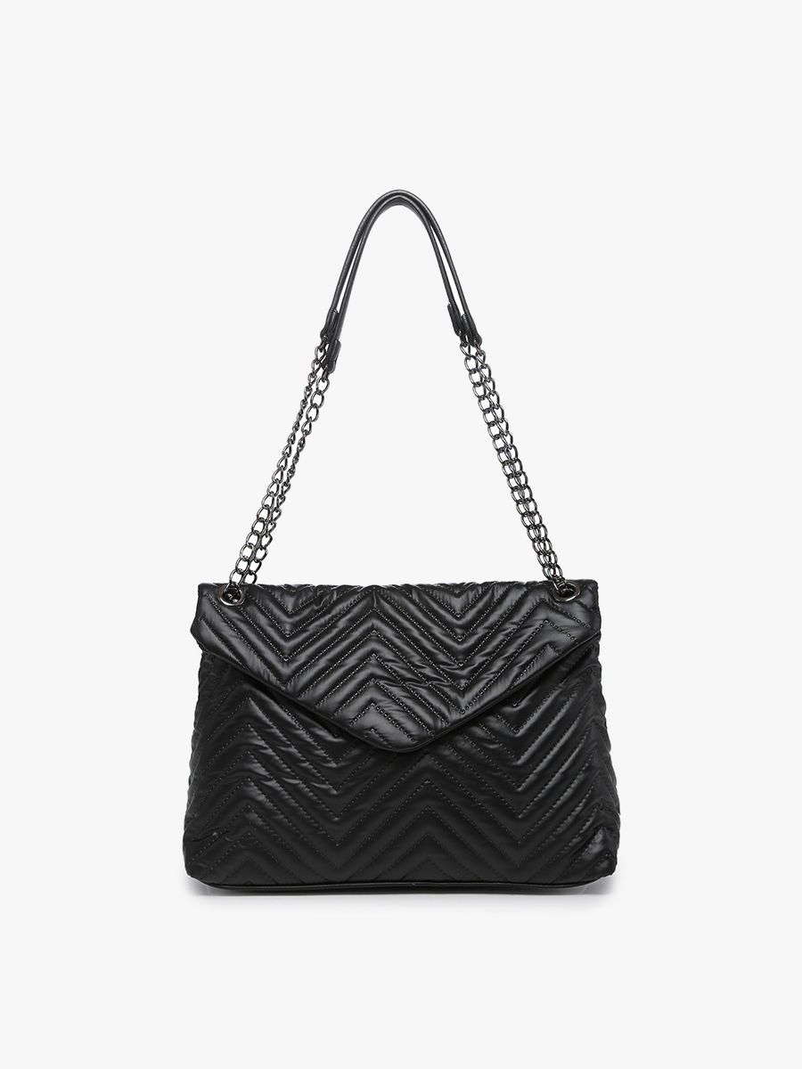 Urban Luxe Puffer Shoulder Bag