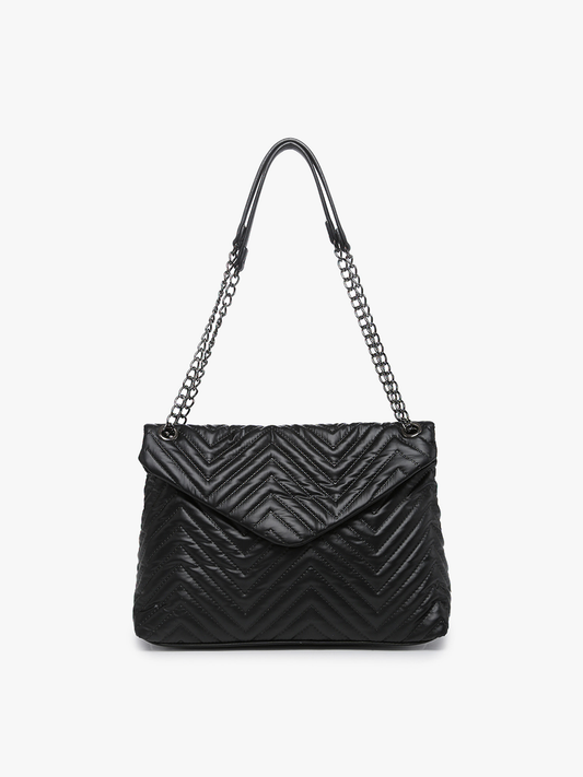 Urban Luxe Puffer Shoulder Bag