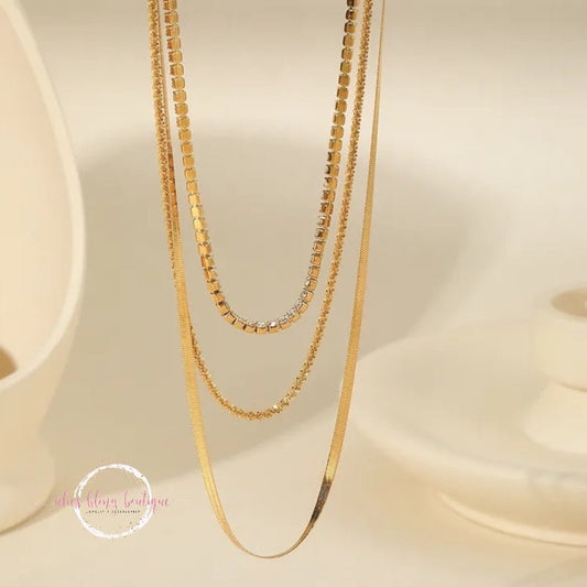 Eternal Bond - Gold Necklace - Sale-Shop Alies Boutique