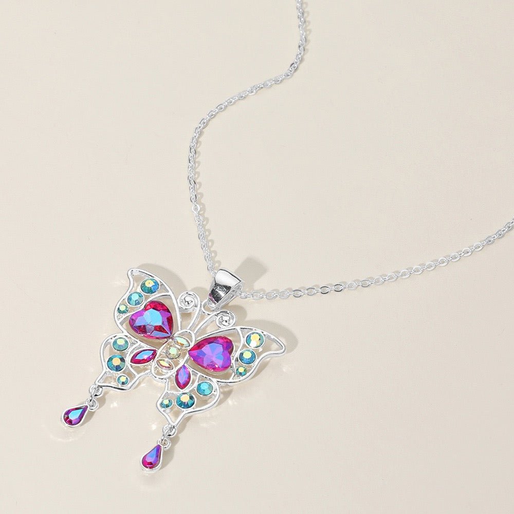 Fairy Flicker - Iridescent Necklace - Sale-Shop Alies Boutique