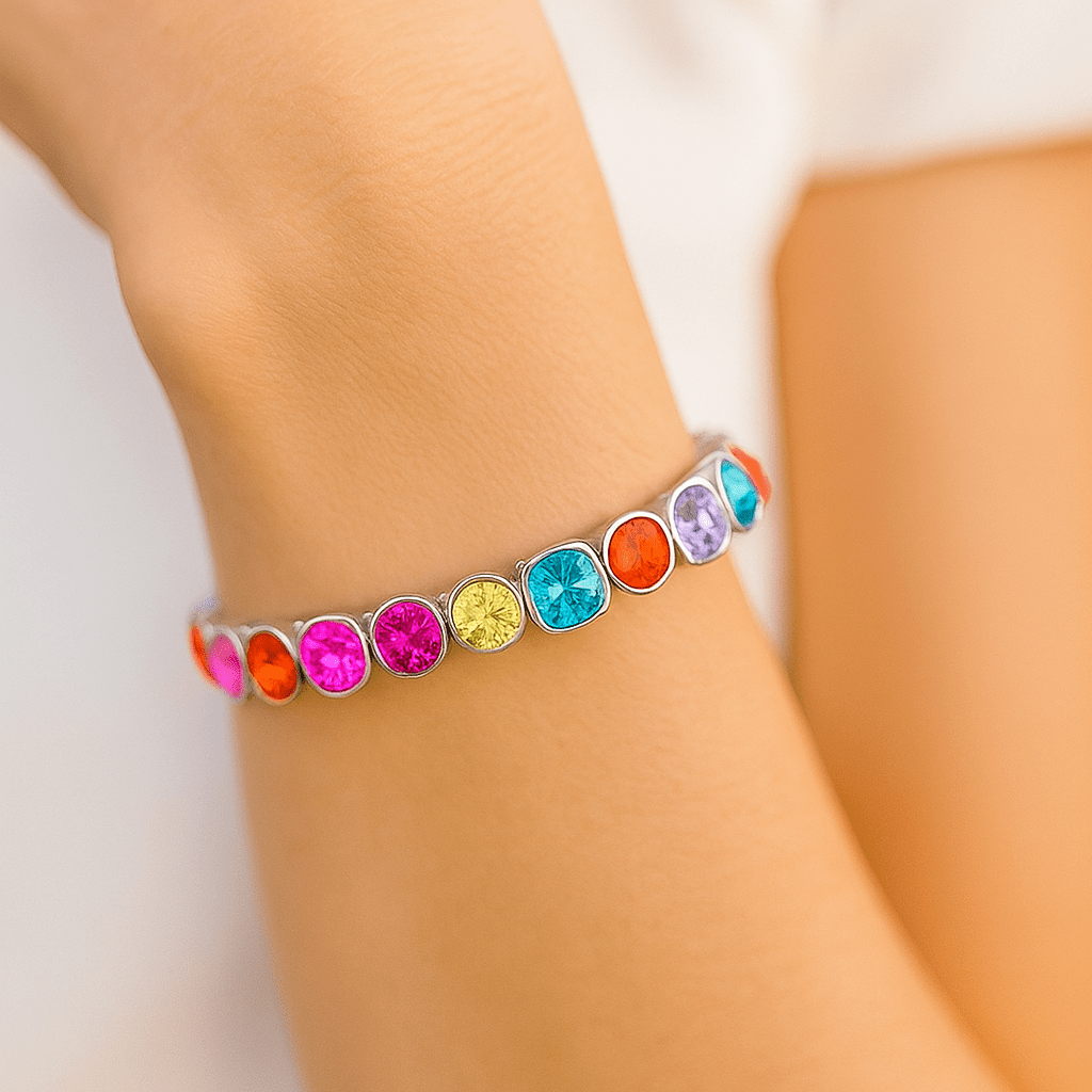 Flash & Fancy - Multi Stretch Bracelet - Shop Alies Bouutique