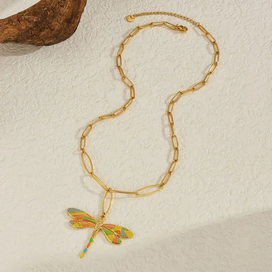 Fleeting Radiance - Gold Necklace-Shop Alies Boutique