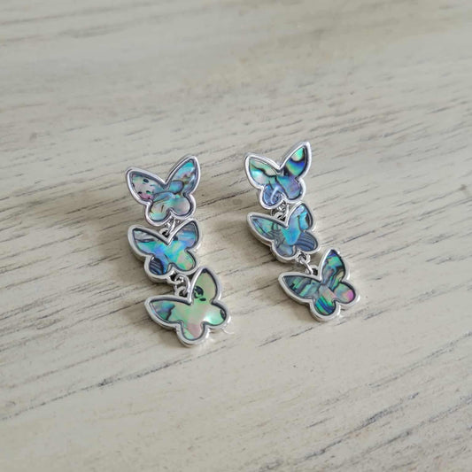 Flutter Sequence - Abalone Earrings - Shop Alies Boutique - Shop Alies Boutique