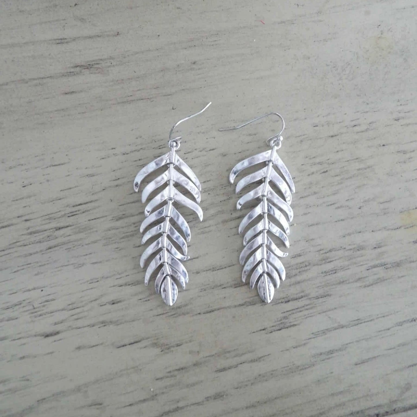 Frond Whisper - Silver Earrings - Shop Alies Boutique - Shop Alies Boutique