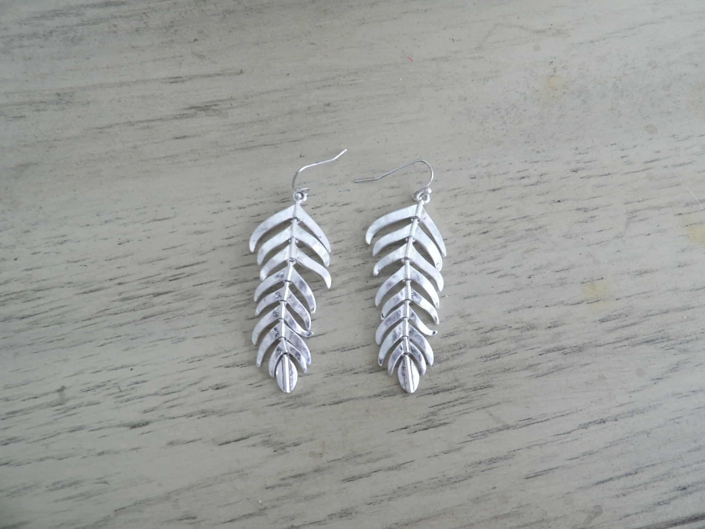 Frond Whisper - Silver Earrings - Shop Alies Boutique - Shop Alies Boutique