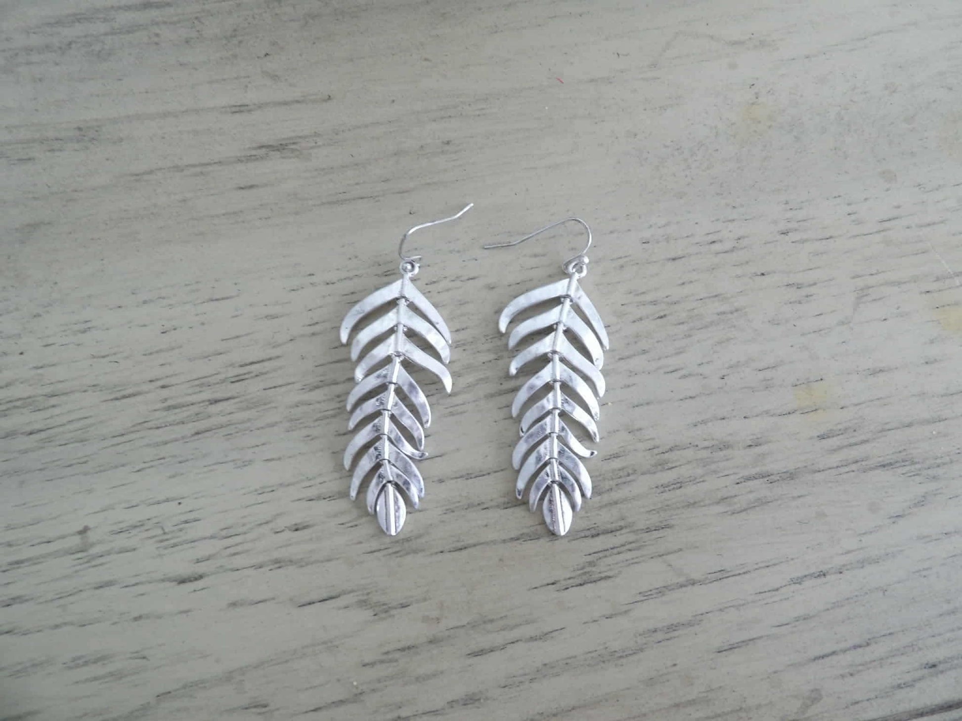 Frond Whisper - Silver Earrings - Shop Alies Boutique - Shop Alies Boutique