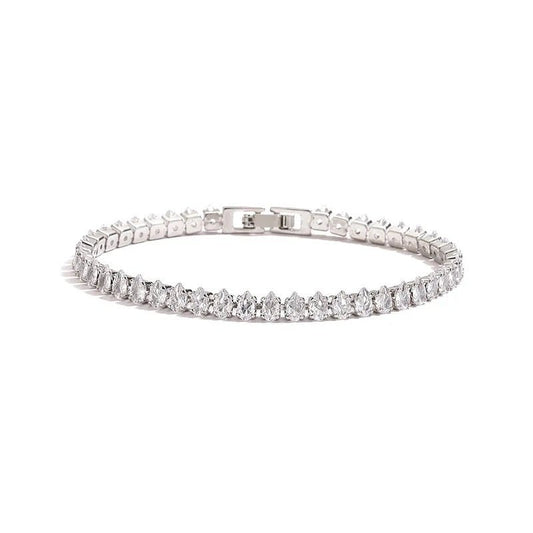 Gemline Edit - White Bracelet-Shop Alies Boutique