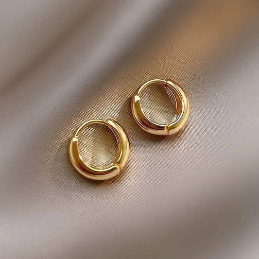 Gloss Factor - Gold Earrings-Shop Alies Boutique