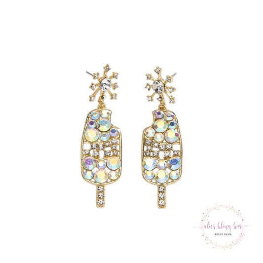 Icy Style - Multi Popsicle Drop Earrings - Sale-Shop Alies Boutique