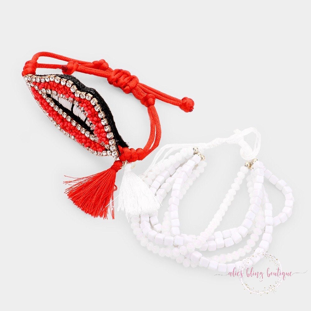Kiss & Tell Bracelet - Sale-Shop Alies Boutique