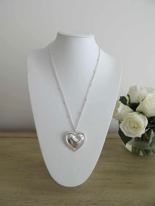 Luxe Affection - Silver Necklace - Shop Alies Boutique - Shop Alies Boutique