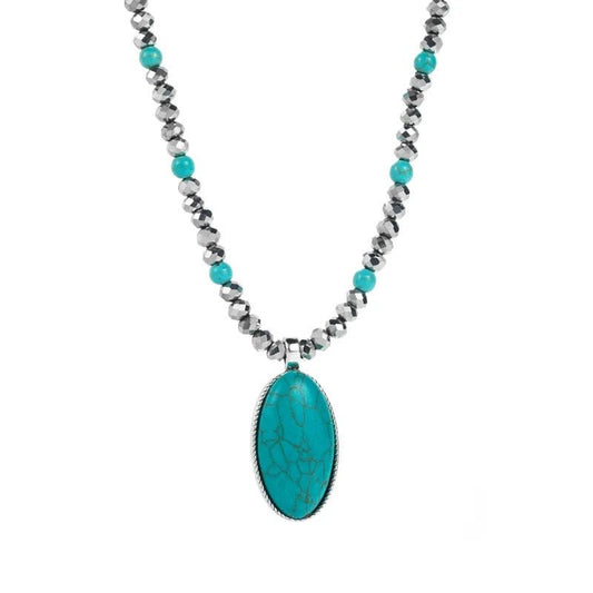Mesa Mirage - Turquoise Necklace - Sale - Alie's Boutique - Shop Alies Boutique