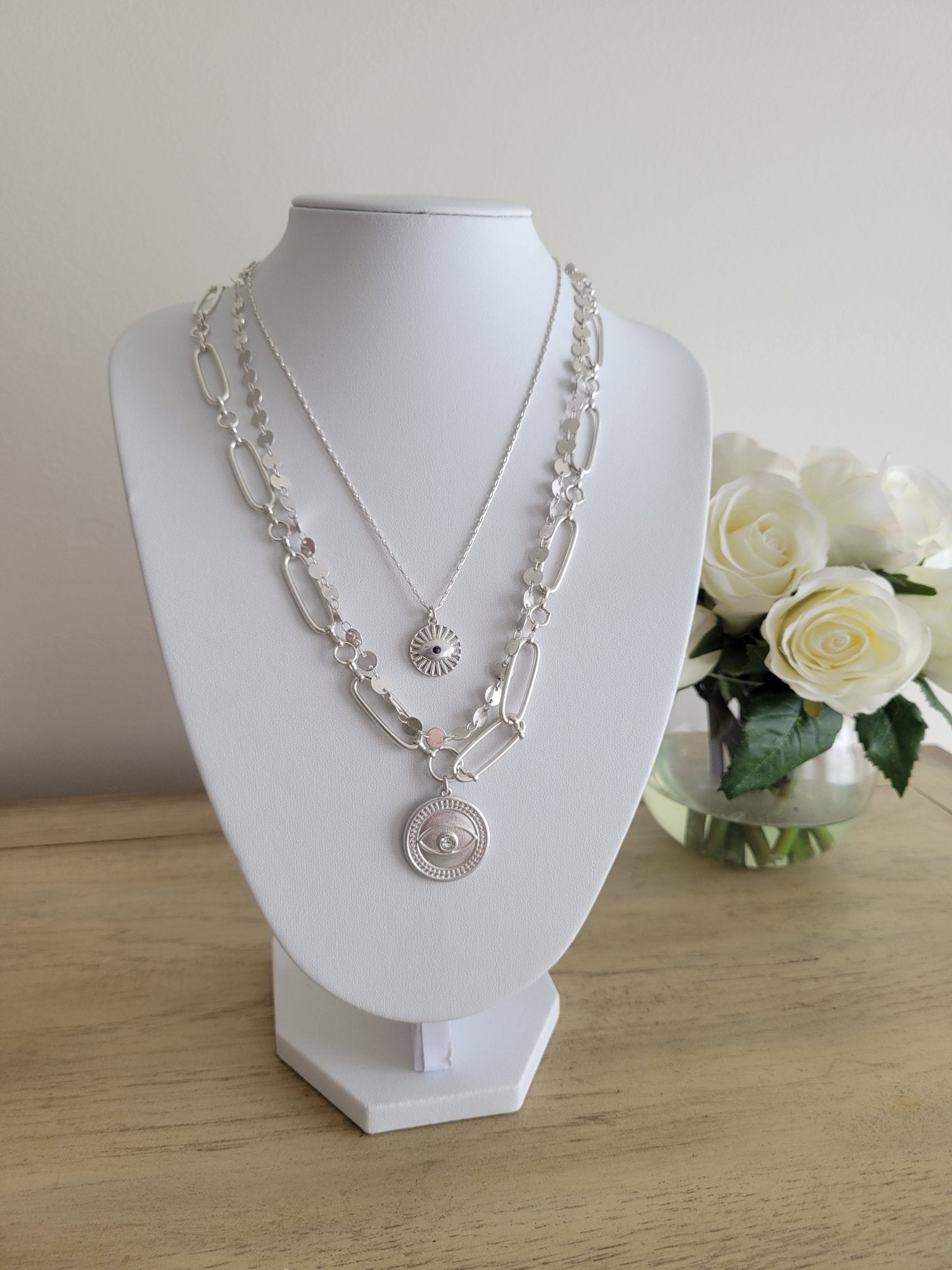 Mystic Layers - Silver Necklace - Shop Alies Boutique - Shop Alies Boutique